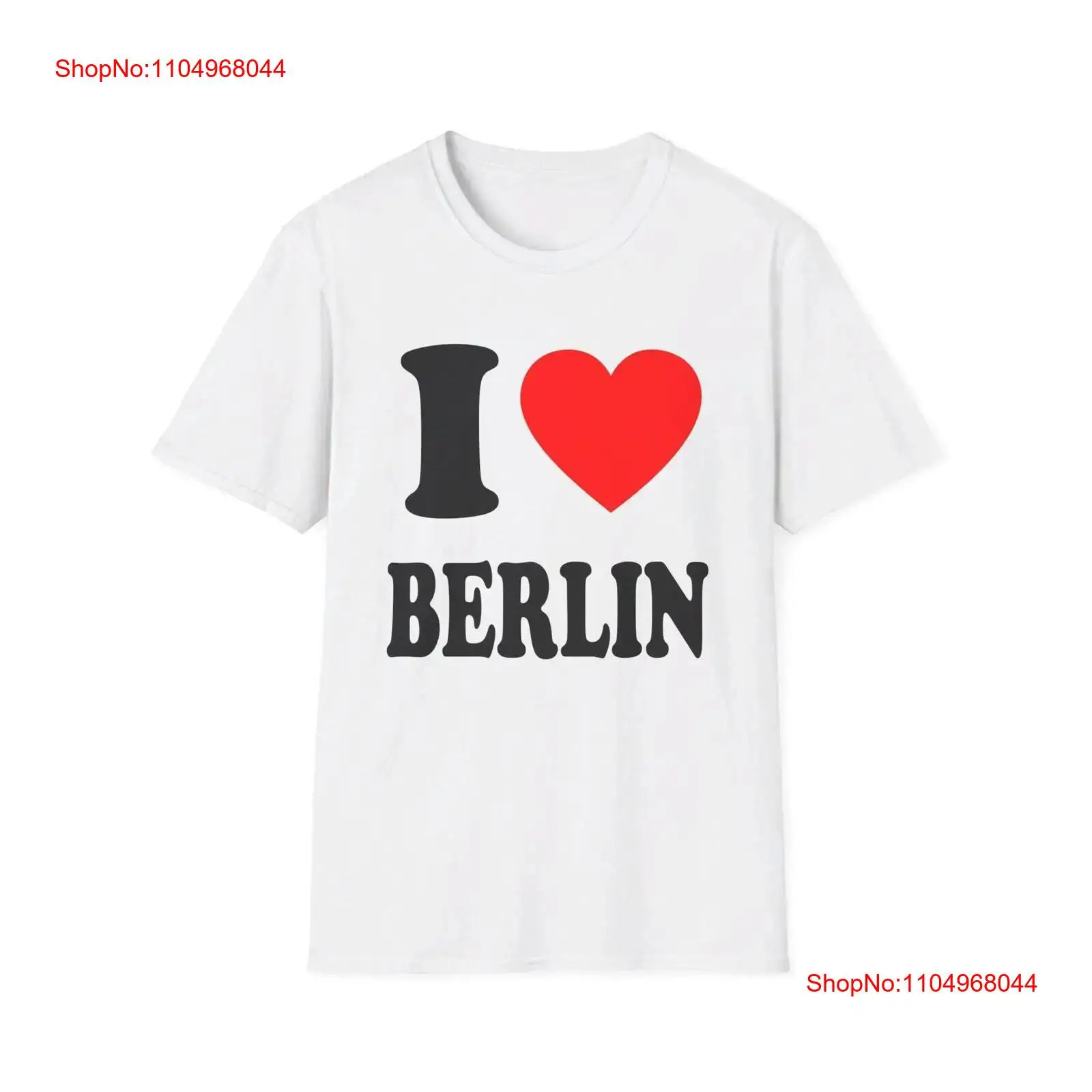 Vintage Fashion Ideas - I Love Berlin T Shirt Germany