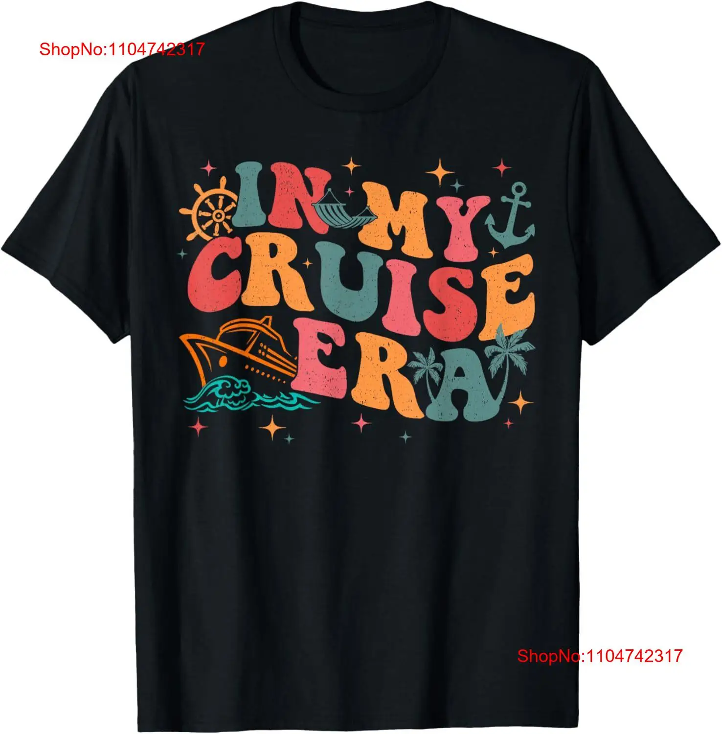 Vintage Fashion Eras - In My Cruise Era Family Funny