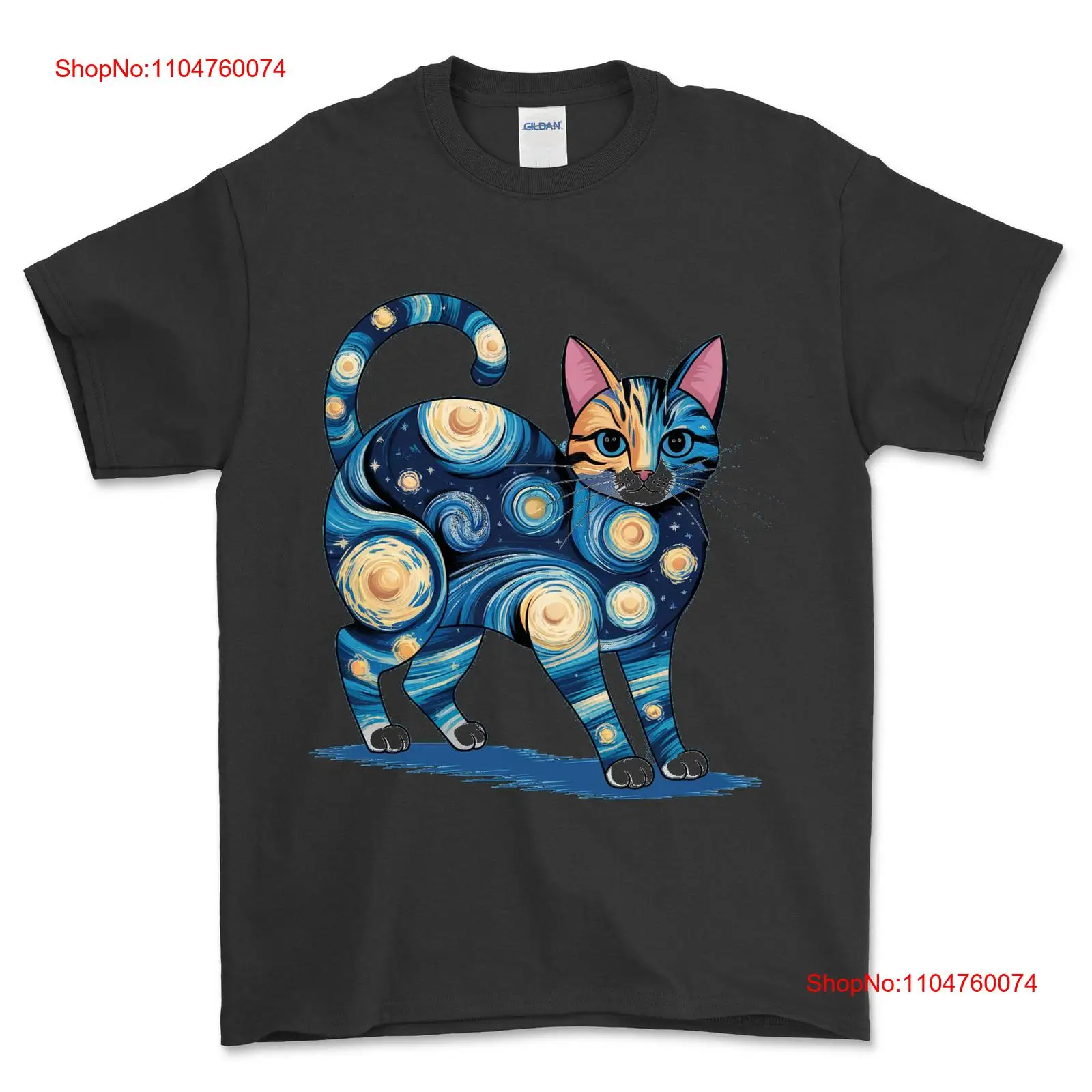 Vintage Fashion Ideas - Starry Night Van Gogh Cat Lover