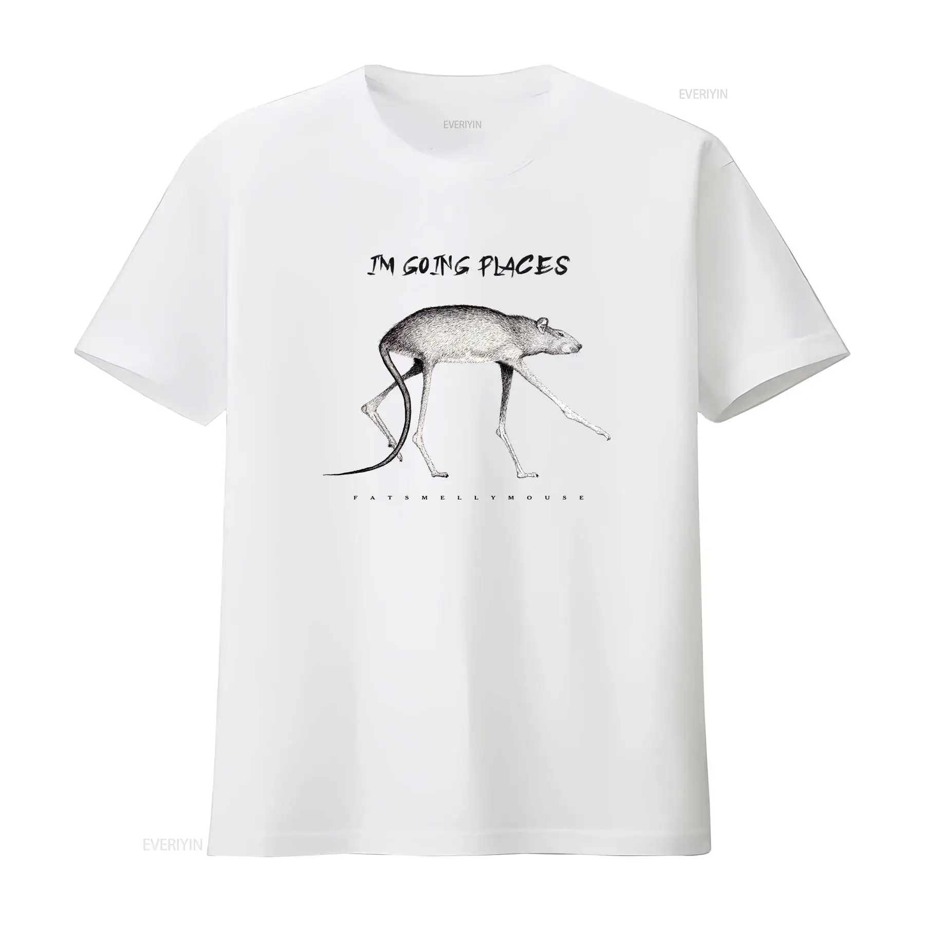 Vintage Fashion Sketches - I'm going places rat T Shirt