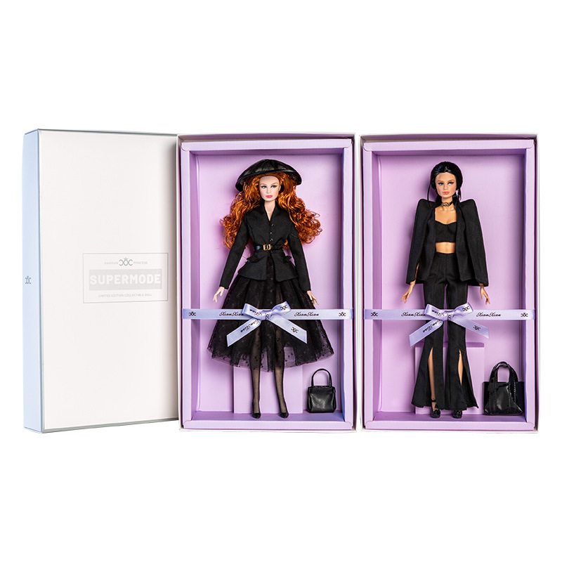 Vintage Fashion Doll - 32cm Supermodel Doll With Clothes With