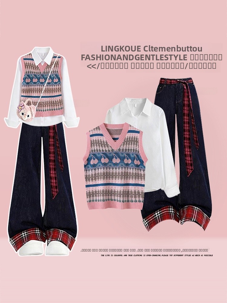 Elegant plus Size Spring Knitt - Vintage Fashion Jeans のレビューと価格