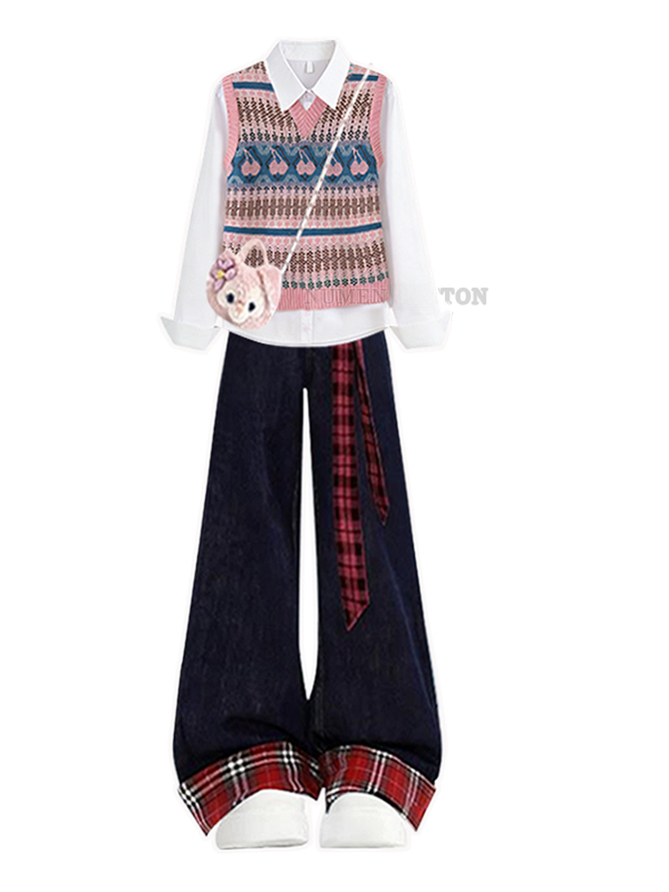 Elegant plus Size Spring Knitt - Vintage Fashion Jeans のレビューと価格