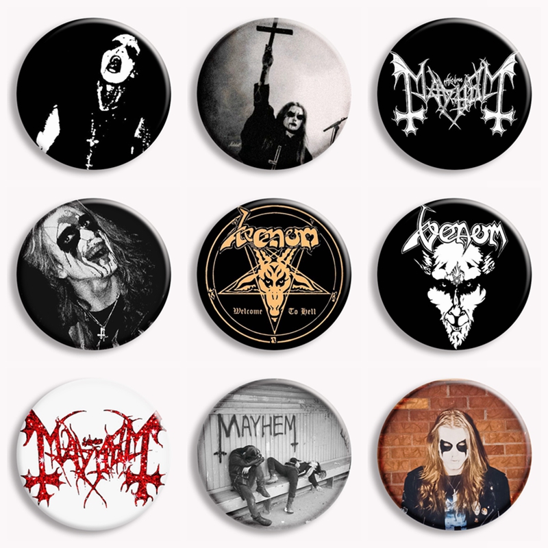 Rock Mayhem Band Soft Button P - Vintage Fashion Collection のレビューと価格