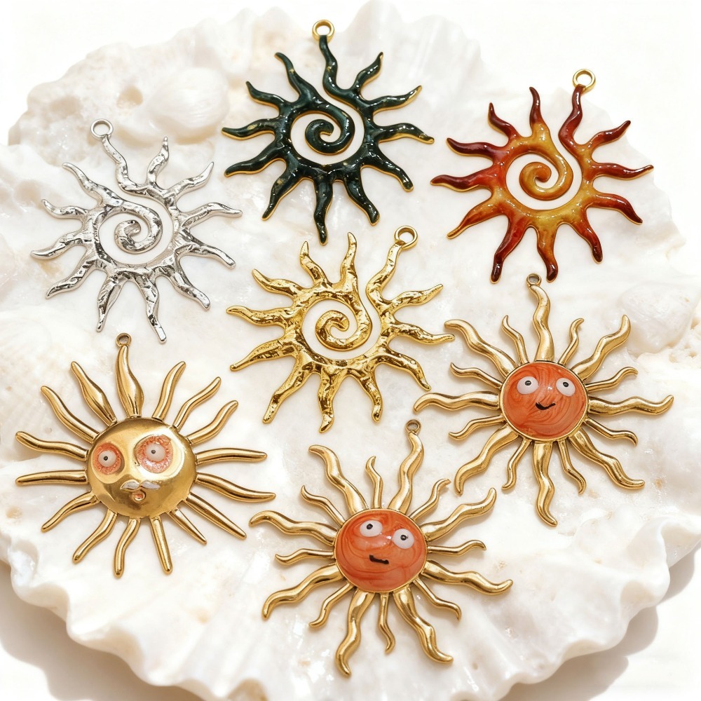5PCS Stainless Steel Vintage S - Vintage Fashion Jewelry のレビューと価格