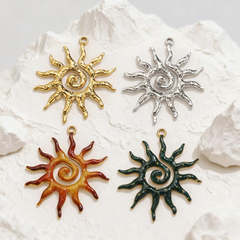 5PCS Stainless Steel Vintage S - Vintage Fashion Jewelry のレビューと価格