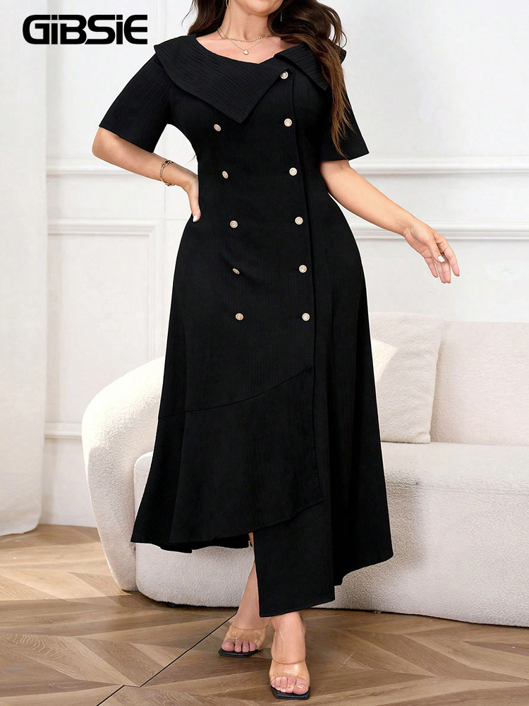GIBSIE Plus Size Vintage Doubl - Vintage Fashion Plus Size のレビューと価格