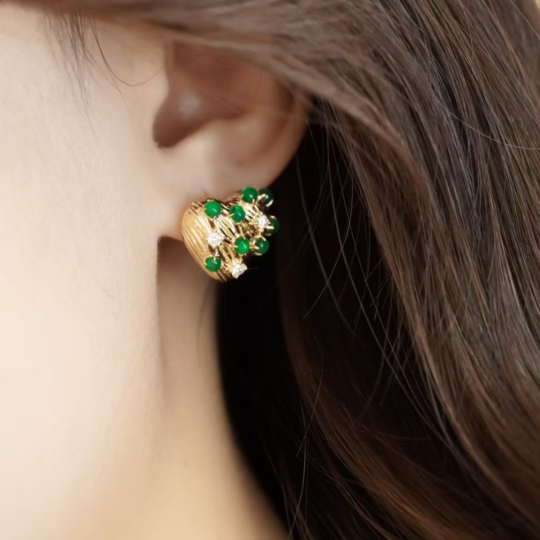 Retro14K Gold Filled Emerald D - Vintage Fashion Eras のレビューと価格