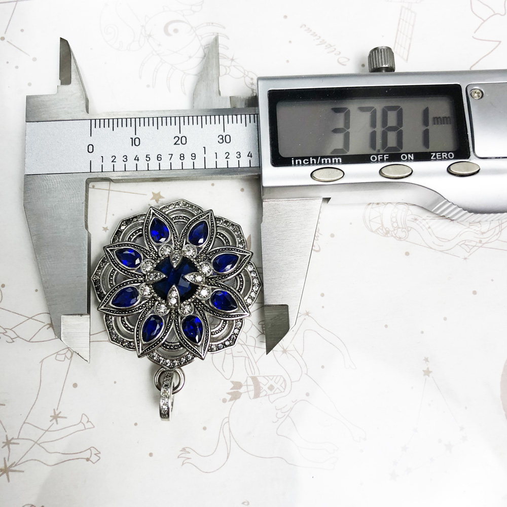 Pendant Blue Lotus Flower,Bran - Vintage Fashion Jewelry Brands のレビューと価格