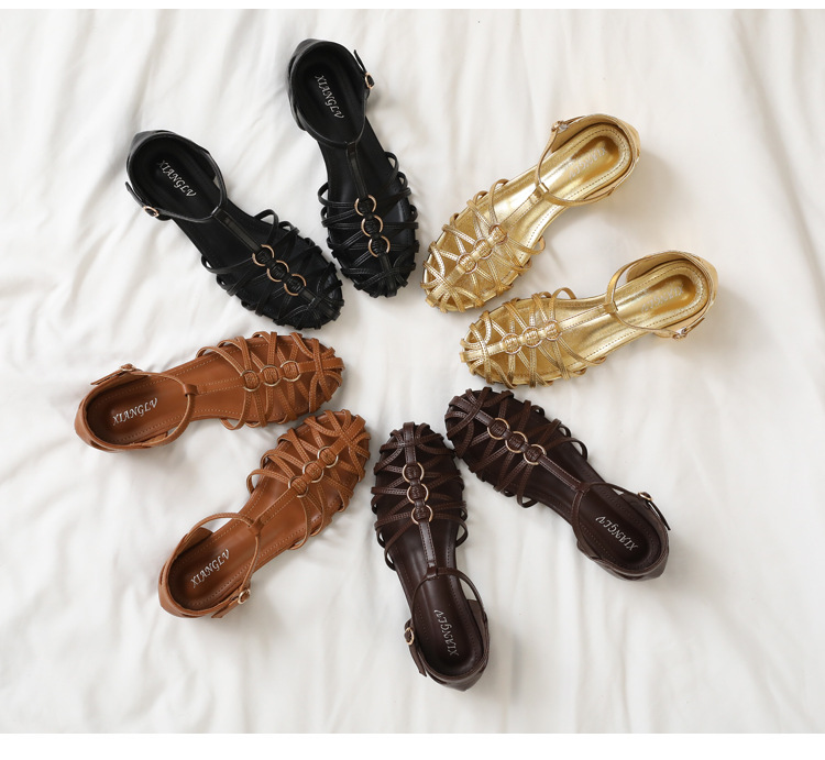 Plus Size Women Roman Sandals  - Vintage Fashion Plus Size のレビューと価格