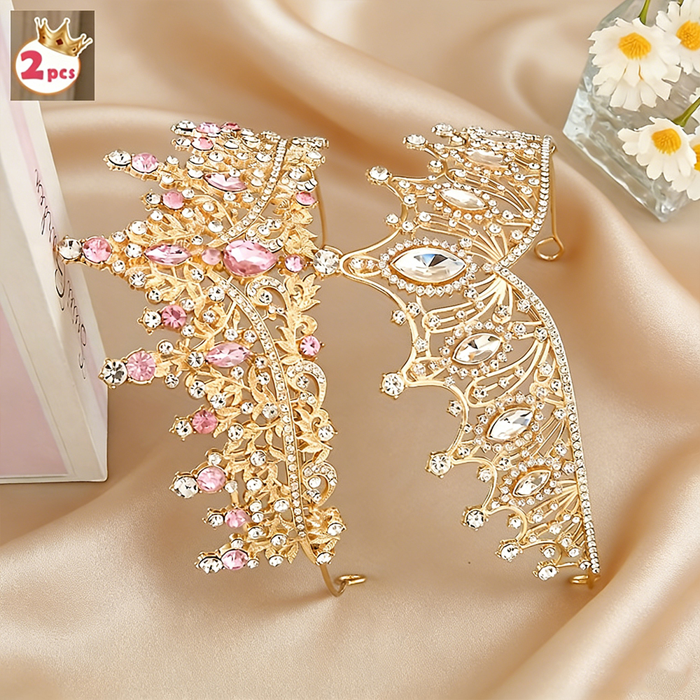 2Pcs Exquisite Vintage Baroque - Vintage Fashion Luxury のレビューと価格