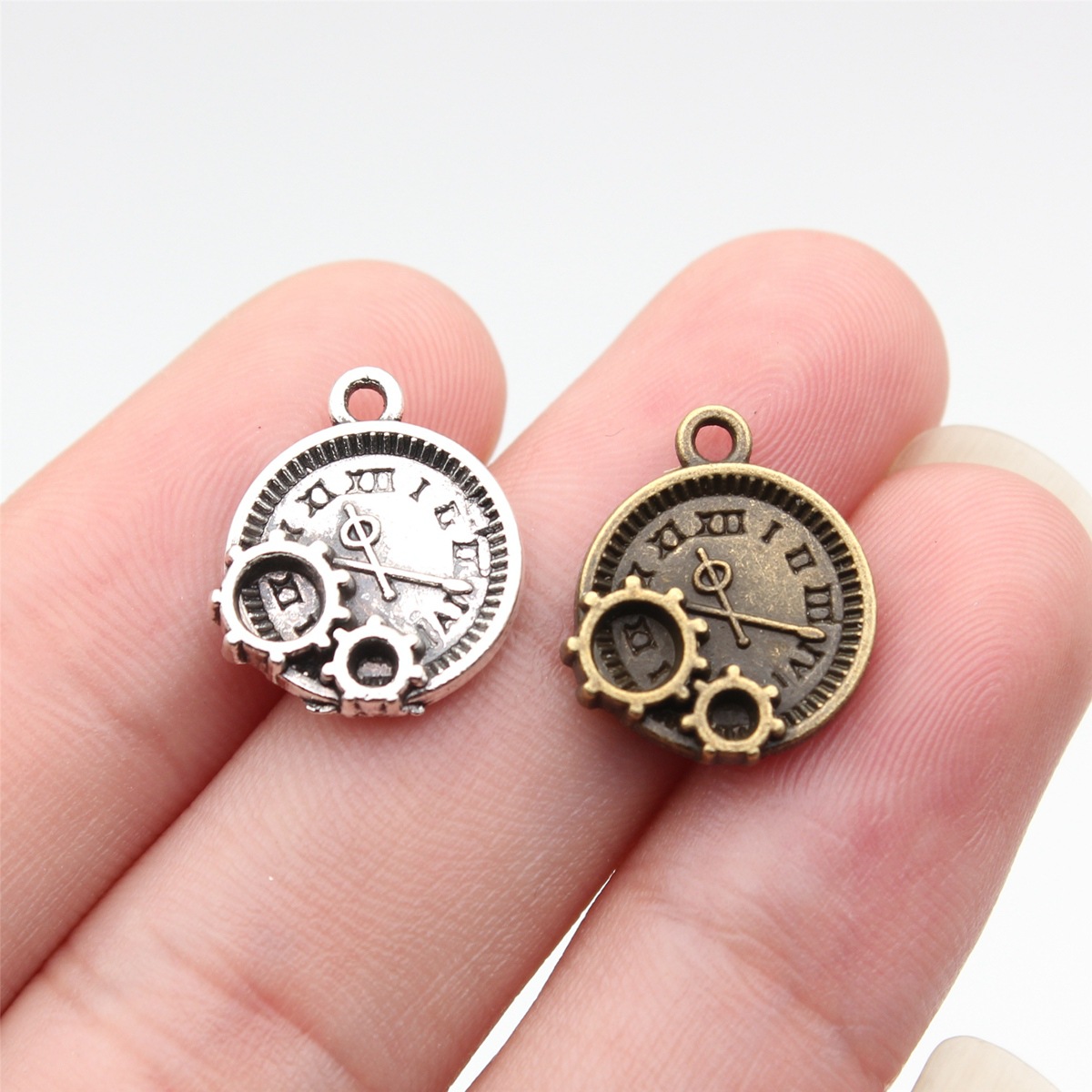 WYSIWYG 10pcs 16x14mm 2 Colors - Vintage Fashion Jewelry のレビューと価格