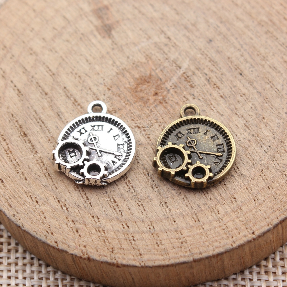 WYSIWYG 10pcs 16x14mm 2 Colors - Vintage Fashion Jewelry のレビューと価格