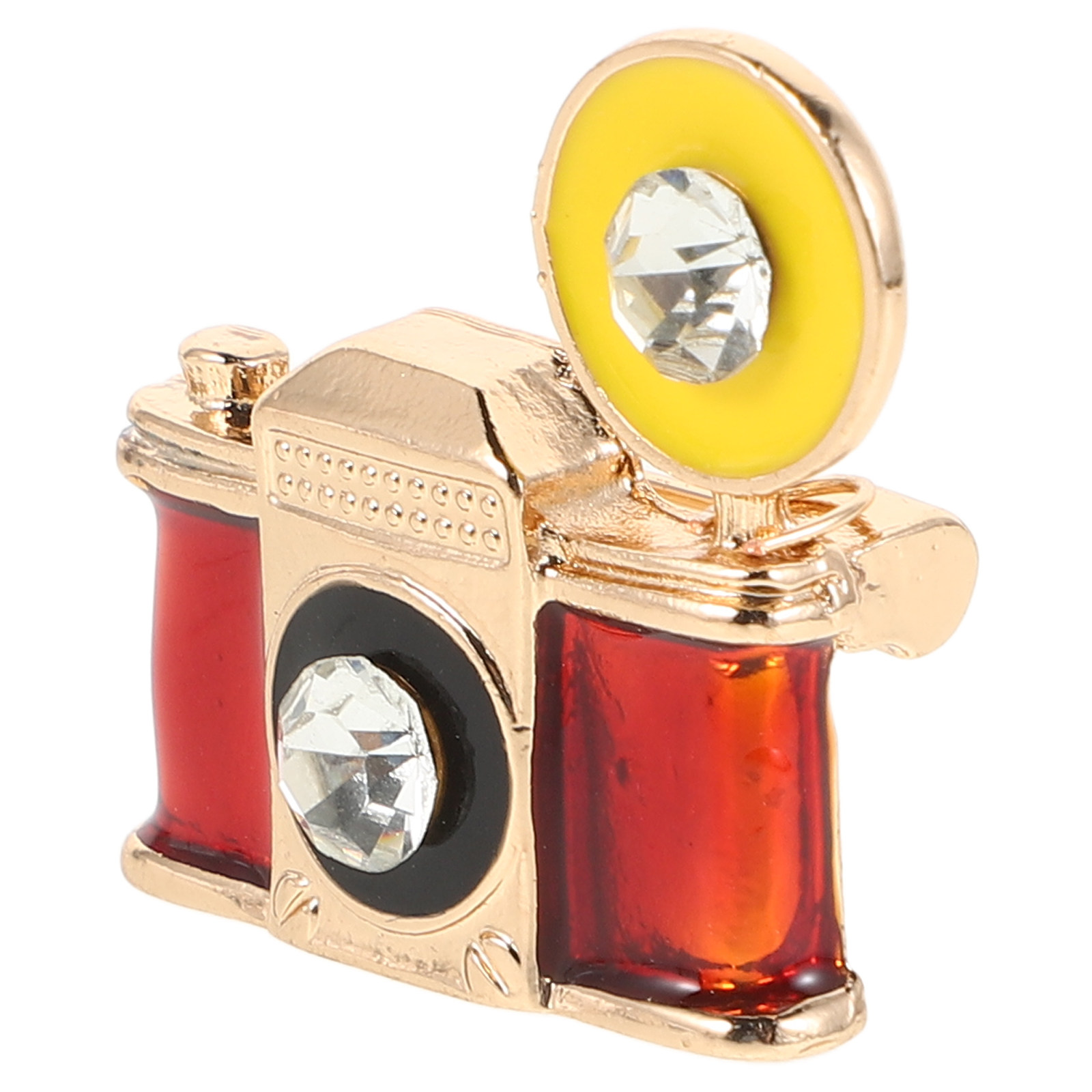 Vintage Enamel Camera Brooch w - Vintage Fashion Photographers のレビューと価格