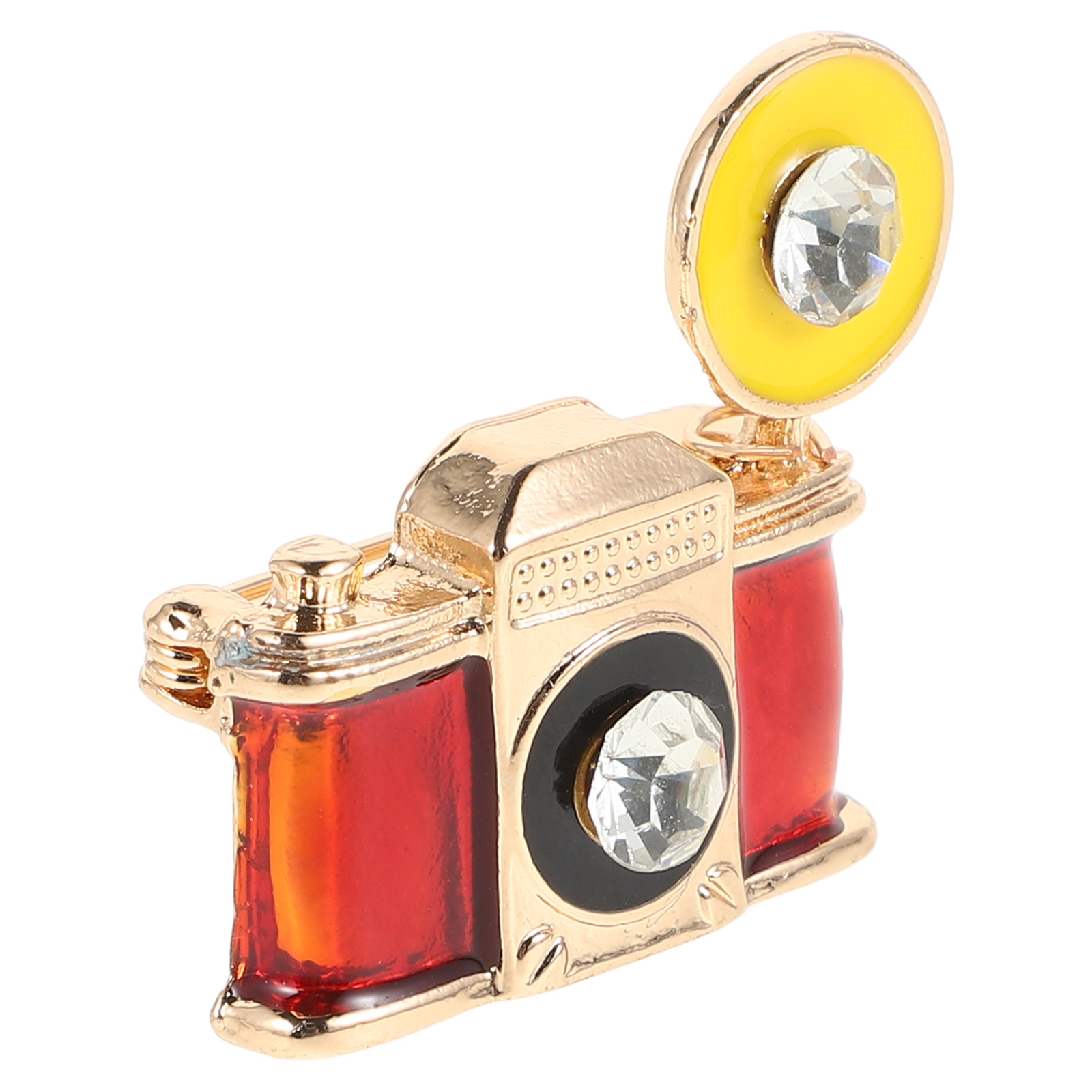 Vintage Enamel Camera Brooch w - Vintage Fashion Photographers のレビューと価格