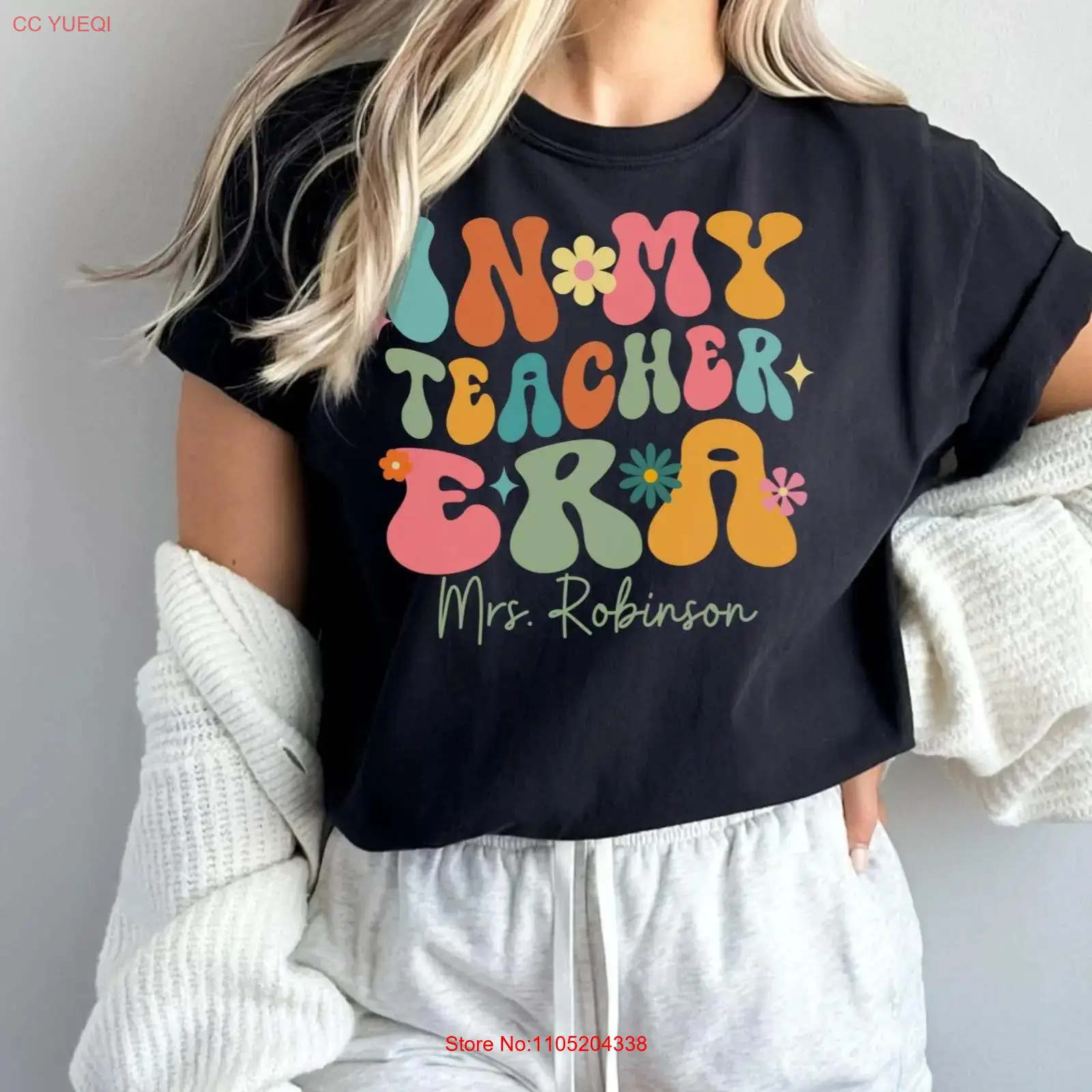 In My Teacher Era T Shirt Tren - Vintage Fashion Eras のレビューと価格