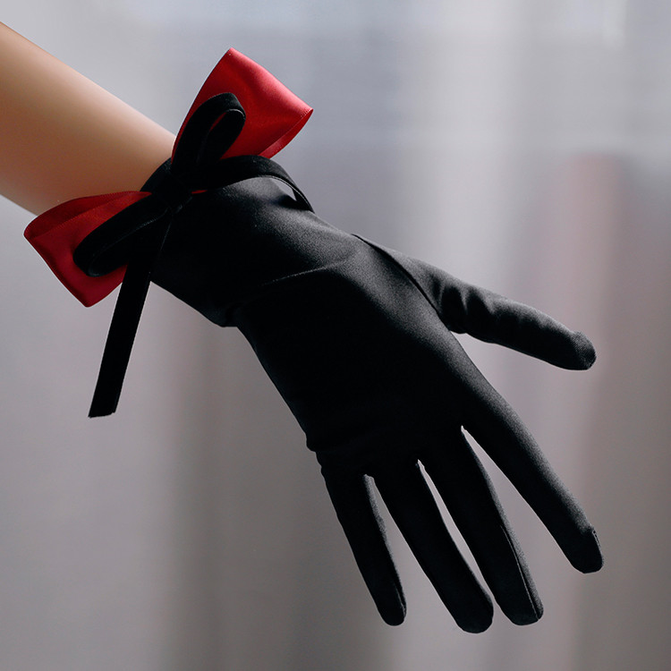 Women's Elegant Bow Black Sati - Vintage Fashion Photographers のレビューと価格