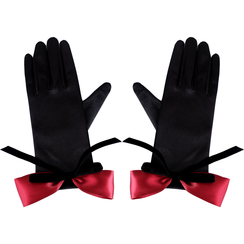 Women's Elegant Bow Black Sati - Vintage Fashion Photographers のレビューと価格