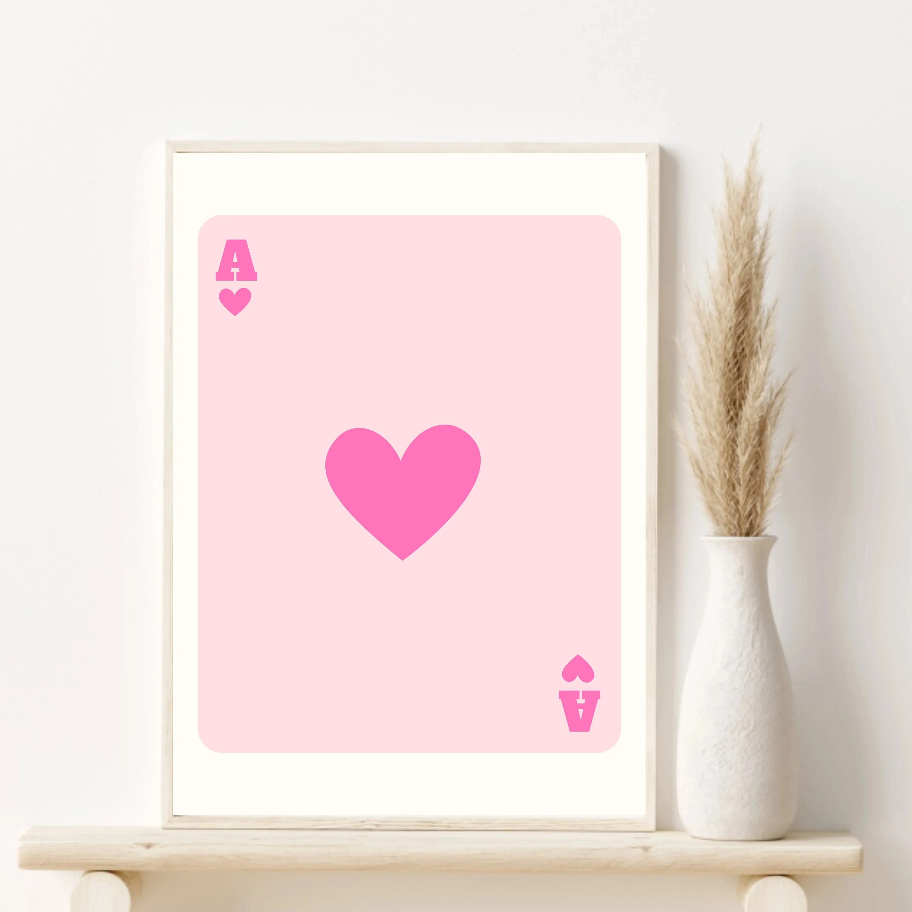 1pc Canvas painting  Pink Mati - Vintage Fashion Art のレビューと価格