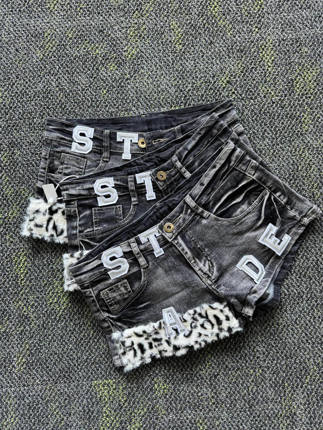 Y2k Embroidered Patch Denim Sh - Vintage Fashion Jeans のレビューと価格
