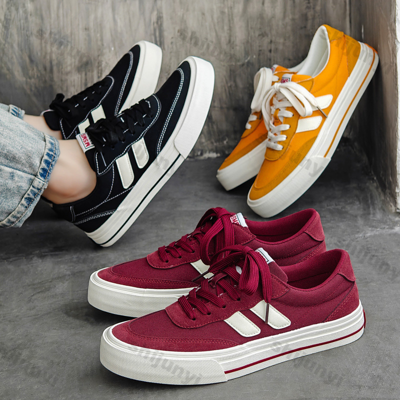 Men Canvas Shoes Summer Breath - Vintage Fashion Mens のレビューと価格