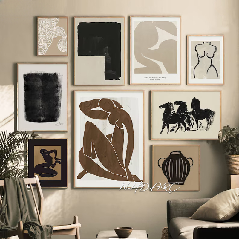 Scandinavian Minimalist Wall A - Vintage Fashion Sketches のレビューと価格