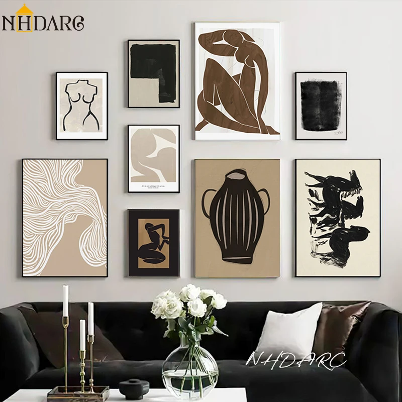 Scandinavian Minimalist Wall A - Vintage Fashion Sketches のレビューと価格