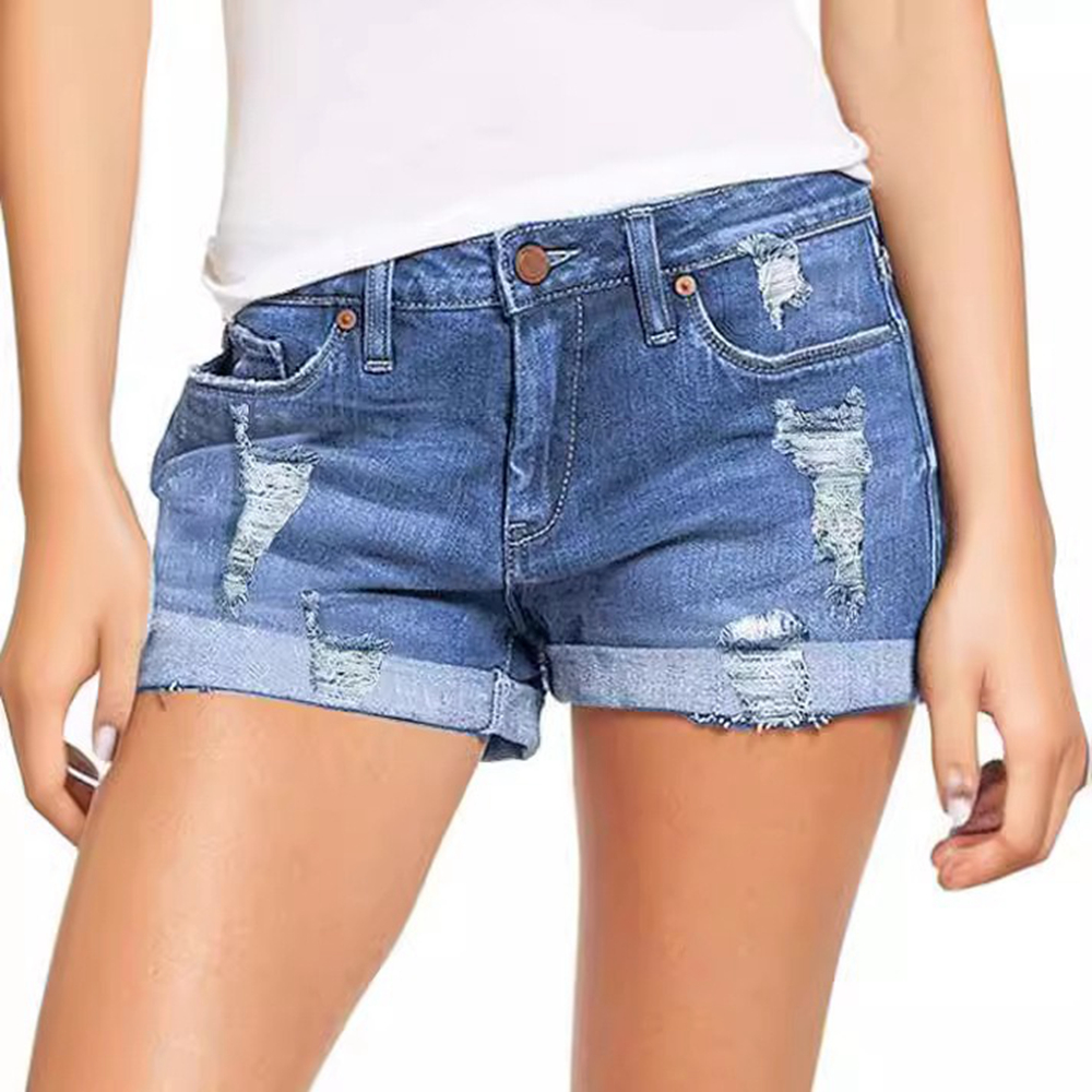 Womens Denim Jeans Shorts Sexy - Vintage Fashion Jeans のレビューと価格