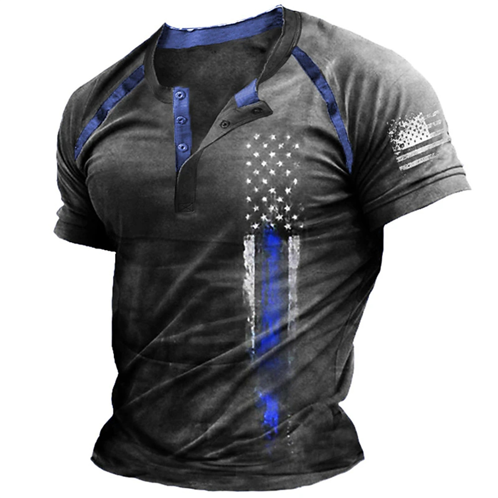Funny 3D American Flag Print M - Vintage Fashion Mens のレビューと価格