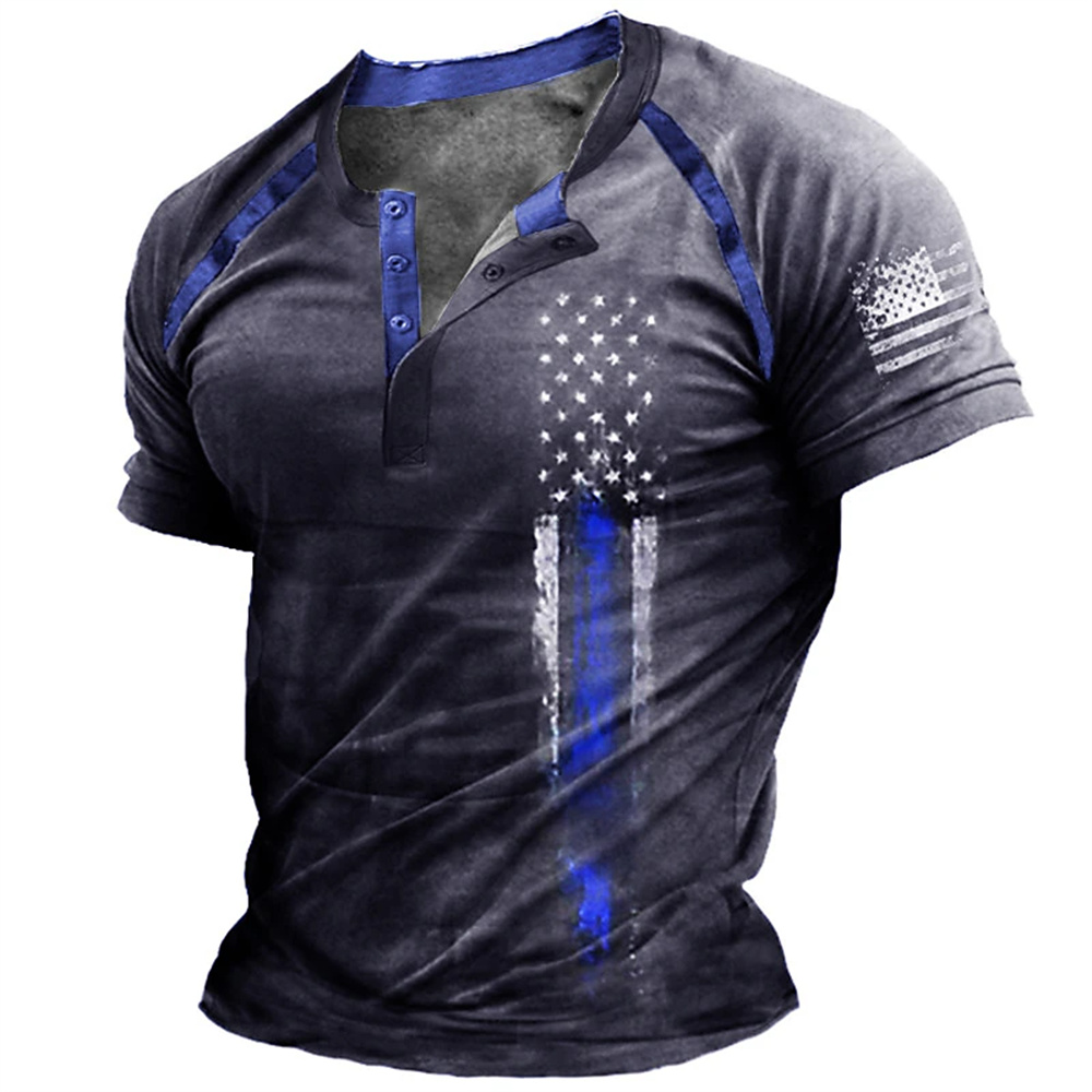 Funny 3D American Flag Print M - Vintage Fashion Mens のレビューと価格