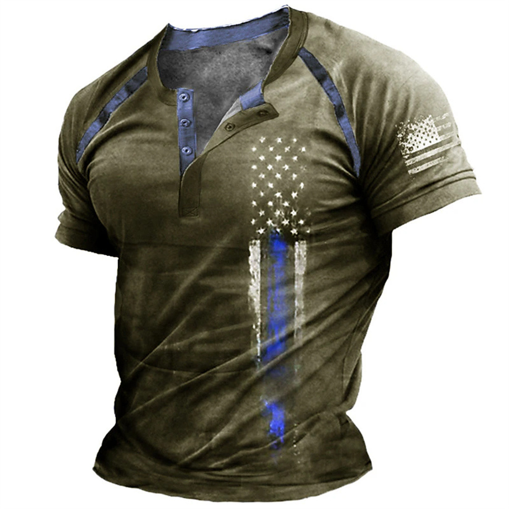 Funny 3D American Flag Print M - Vintage Fashion Mens のレビューと価格