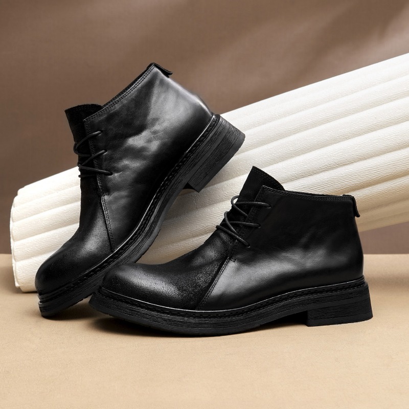 Vintage Mens Genuine Leather B - Vintage Fashion Mens のレビューと価格