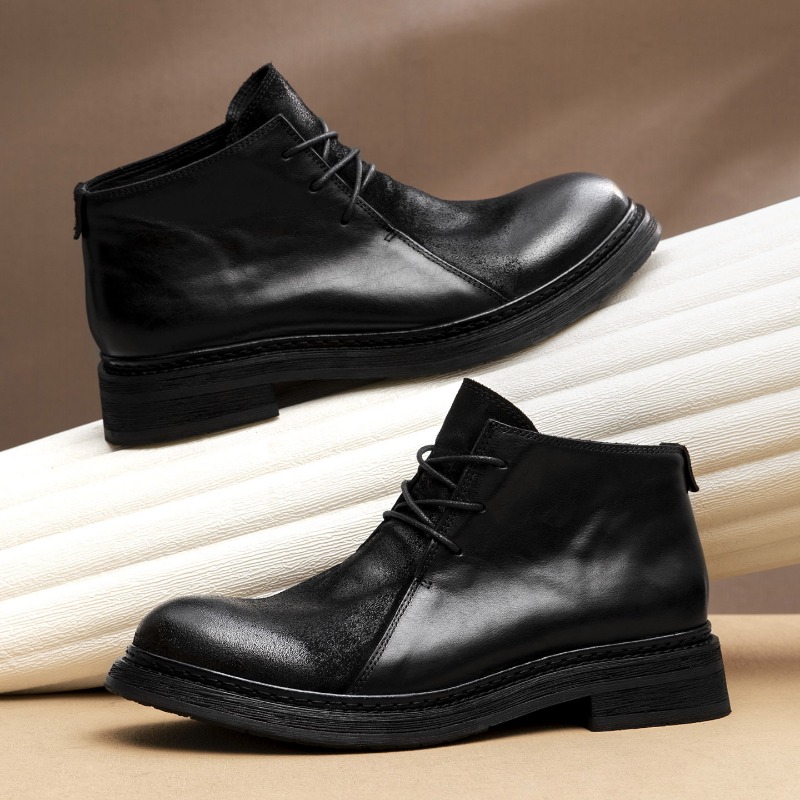 Vintage Mens Genuine Leather B - Vintage Fashion Mens のレビューと価格