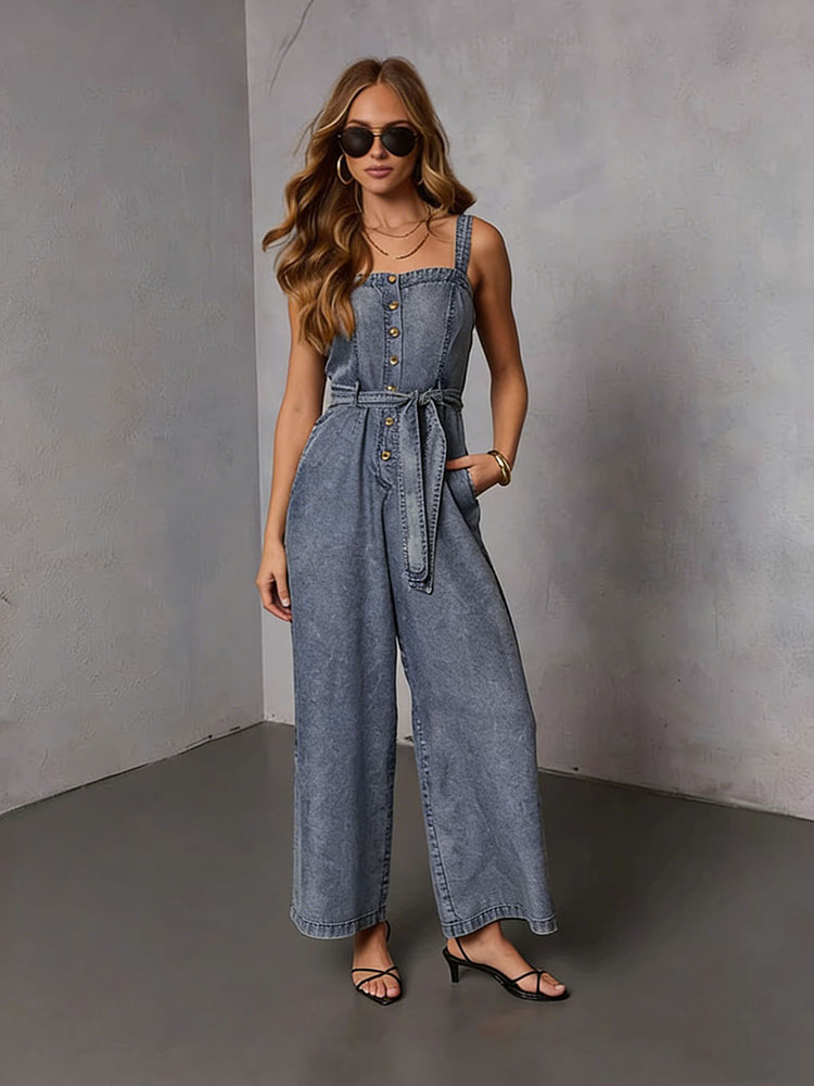 Summer Vintage Women Denim Jum - Vintage Fashion Jeans のレビューと価格