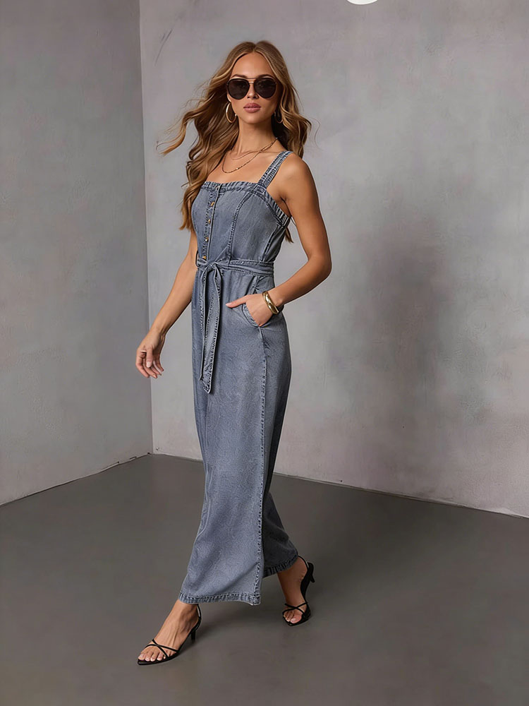 Summer Vintage Women Denim Jum - Vintage Fashion Jeans のレビューと価格