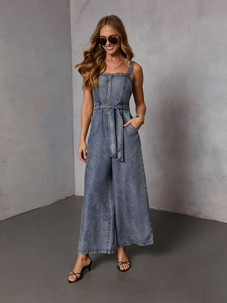 Summer Vintage Women Denim Jum - Vintage Fashion Jeans のレビューと価格