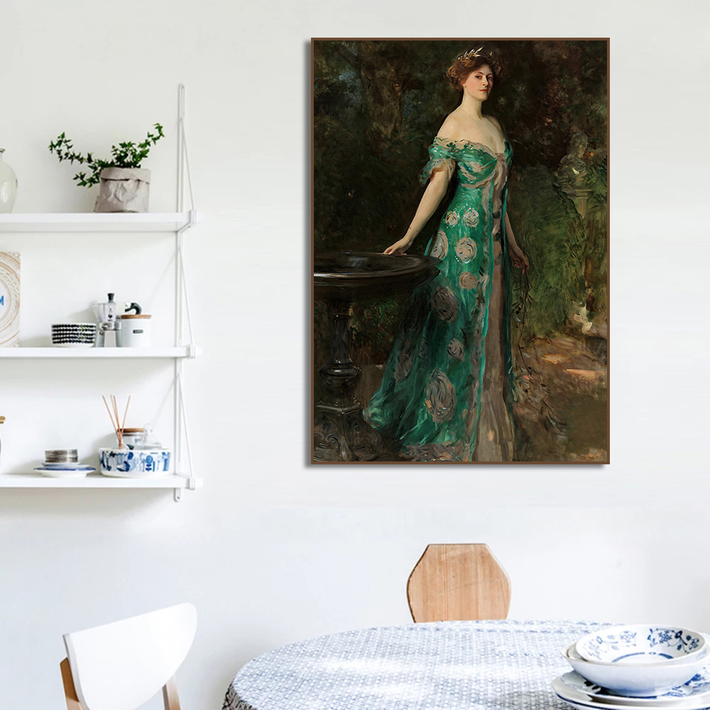 Renaissance Women Portrait Pos - Vintage Fashion Art のレビューと価格