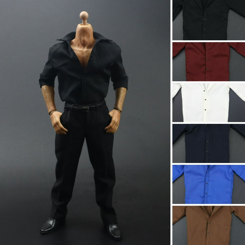 1/6 Soldier Solid Color Shirt  - Vintage Fashion Doll のレビューと価格
