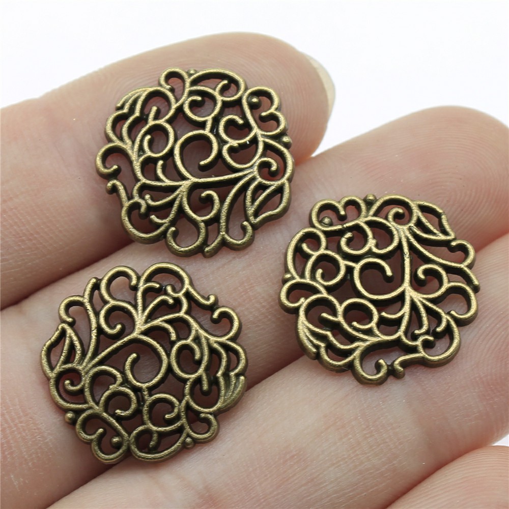 10pcs 18x18mm 2 Colors Antique - Vintage Fashion Jewelry のレビューと価格