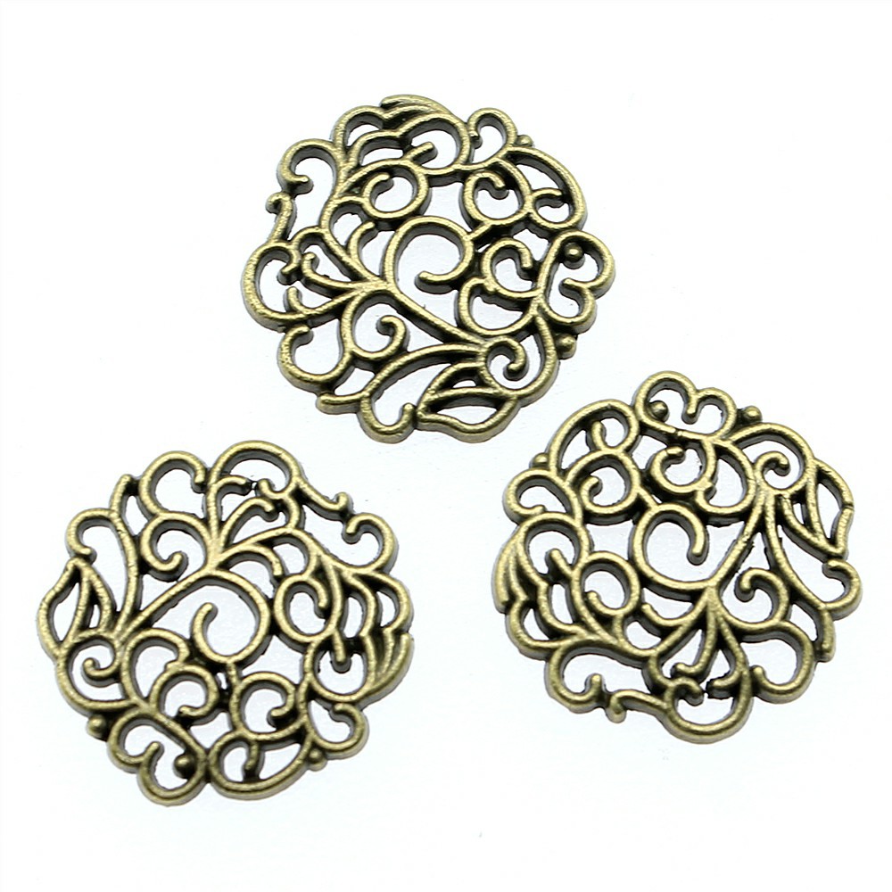 10pcs 18x18mm 2 Colors Antique - Vintage Fashion Jewelry のレビューと価格