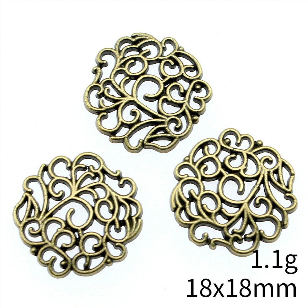 10pcs 18x18mm 2 Colors Antique - Vintage Fashion Jewelry のレビューと価格