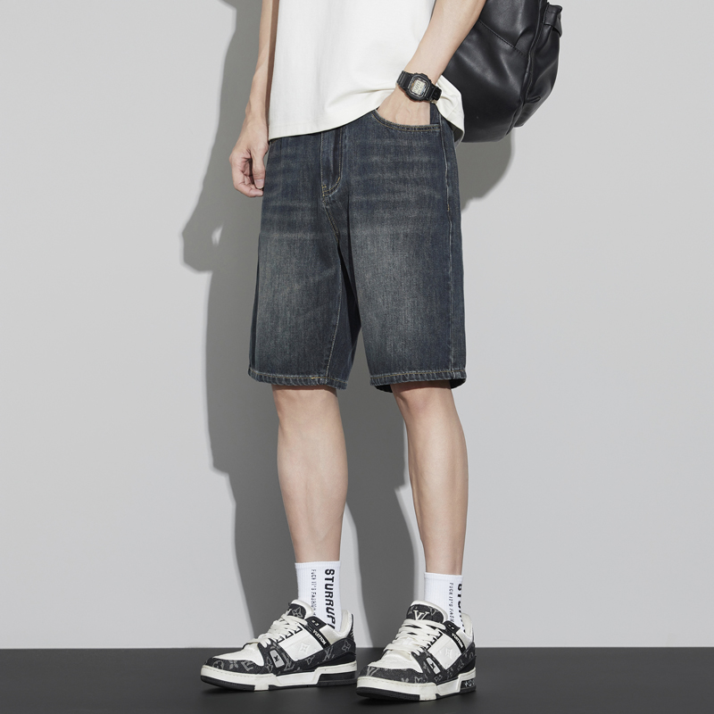 Men's Vintage Denim Shorts Sum - Vintage Fashion Jeans のレビューと価格