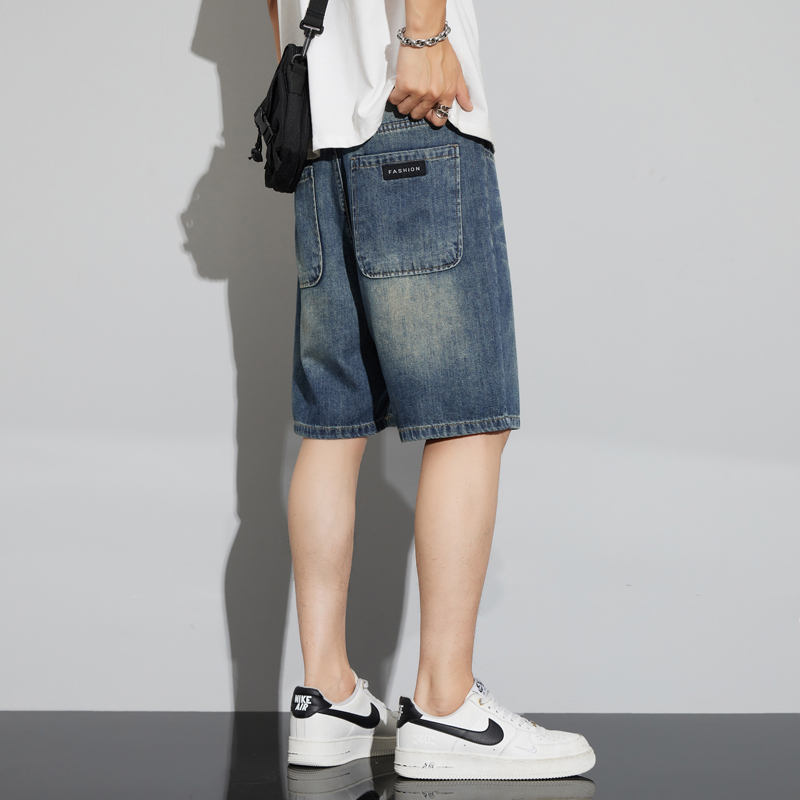 Men's Vintage Denim Shorts Sum - Vintage Fashion Jeans のレビューと価格