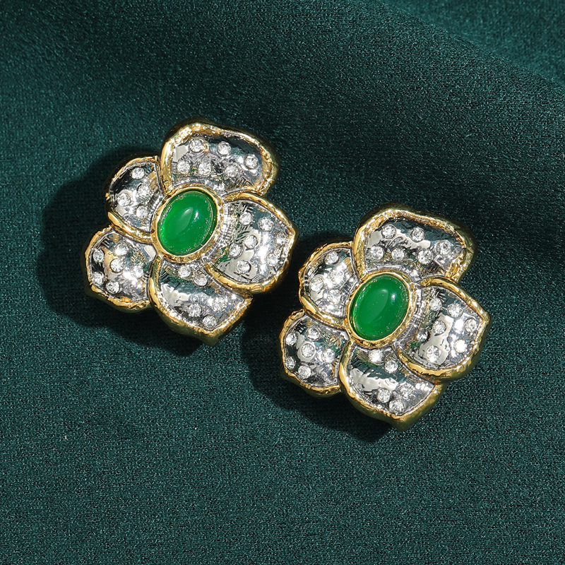 Vintage Silver Color Flower St - Vintage Fashion Vogue のレビューと価格
