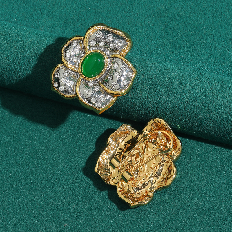 Vintage Silver Color Flower St - Vintage Fashion Vogue のレビューと価格