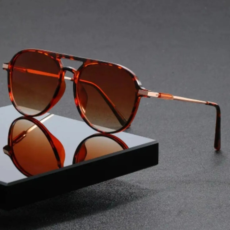 1pcs Vintage Pilot Sunglasses  - Vintage Fashion Luxury のレビューと価格