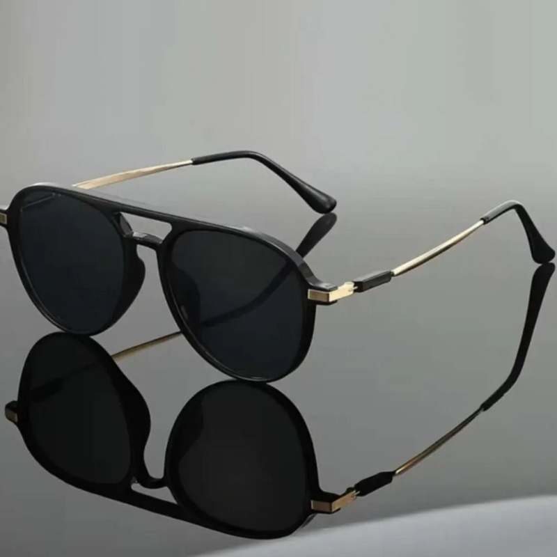 1pcs Vintage Pilot Sunglasses  - Vintage Fashion Luxury のレビューと価格