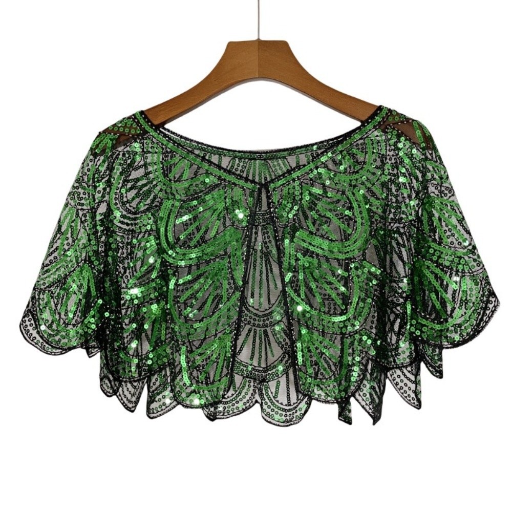 Art Deco Hollowed-out Shawl Be - Vintage Fashion Art のレビューと価格