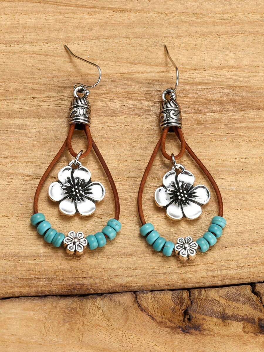 1 Pair Bohemian Style Alloy Pl - Vintage Fashion Jewelry のレビューと価格