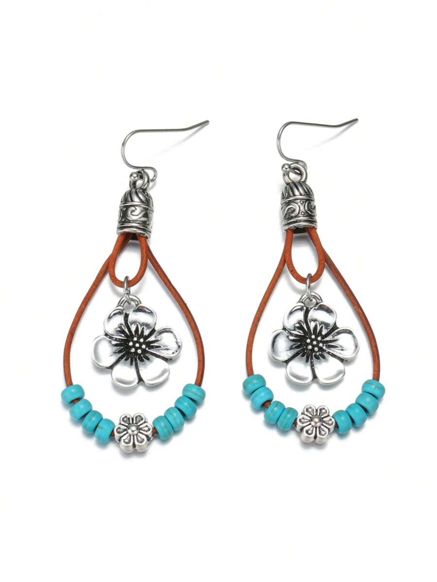 1 Pair Bohemian Style Alloy Pl - Vintage Fashion Jewelry のレビューと価格